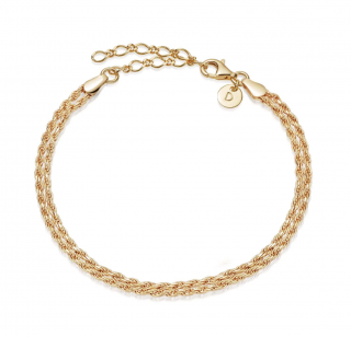 DOUBLE ROPE CHAIN BRACELET