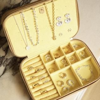 Rattan Large Jewellery Case