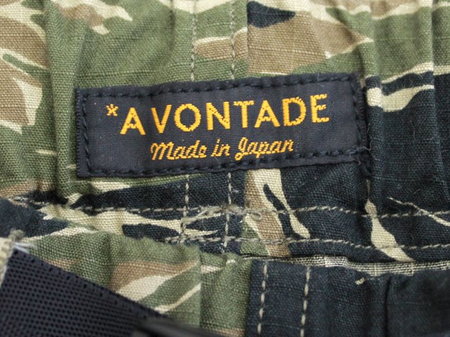 A VONTADE (アボンタージ) Fatigue Shorts -TIGER CAMO- (VTD-0357-PT) 