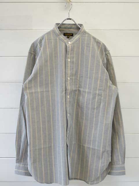 A VONTADE (アボンタージ) Banded Collar Shirts (VTD-0361-SH)バンドカラーシャツ