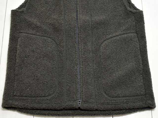 Jackman (ジャックマン) Boa Zip Vest (JM8282)