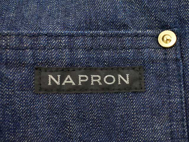 NAPRON(ナプロン) DENIM CRAFT APRON (NP-AP09-9A)