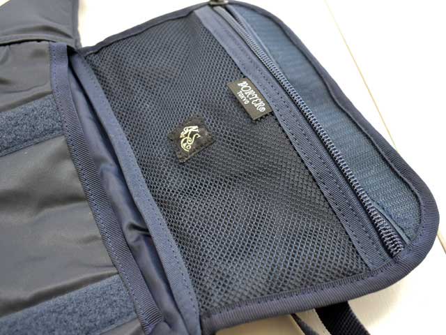 KAPTAIN SUNSHINE (キャプテンサンシャイン) <br>Traveller Funny Bag MADE BY PORTER Nylon Twill Padding KS21SGD06 ウエストポーチ