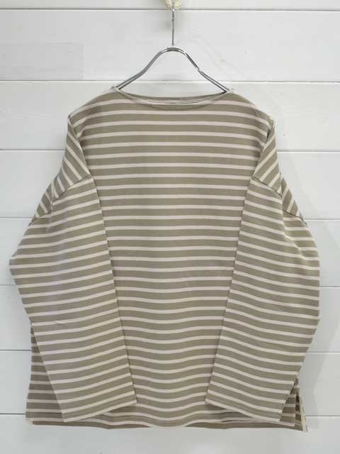 KAPTAIN SUNSHINE (キャプテンサンシャイン)<br>Suvin Boat neck Shirt (KS21FCS08) バスクシャツ