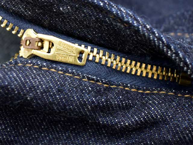 KAPTAIN SUNSHINE (キャプテンサンシャイン)<br> 5P Zipper Front Denim Pants (KS22FPT13)