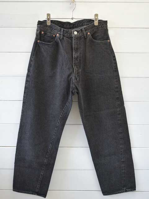 KAPTAIN SUNSHINE (ץƥ󥵥󥷥㥤)<br> 5P Zipper Front Denim Pants -black used wash- (KS23SPT22)