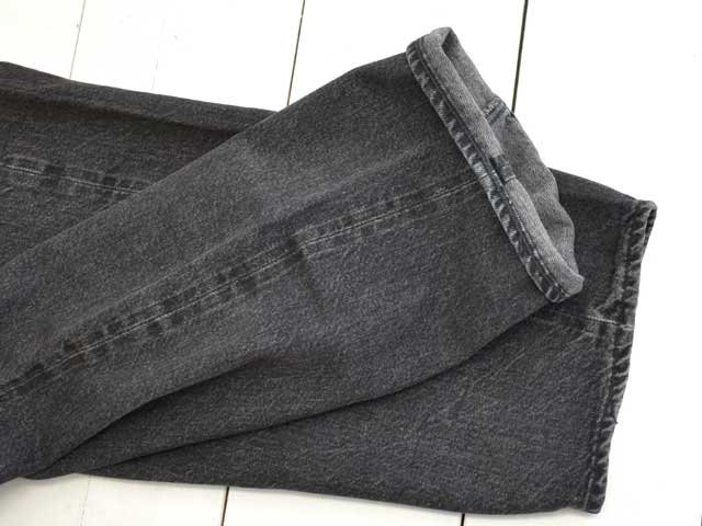 KAPTAIN SUNSHINE (ץƥ󥵥󥷥㥤)<br> 5P Zipper Front Denim Pants -black used wash- (KS23SPT22)