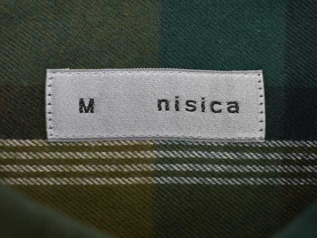 nisica (ニシカ) ボタンダウンシャツ チェック (NIS-1058) ネルシャツ