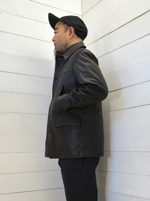 A VONTADE (ܥ󥿡) Leather Car Coat (RD-0102-23AW) 