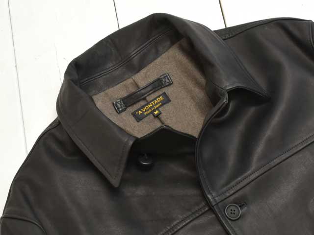 A VONTADE アボンタージ Leather Car Coat RD-0102-23AW -レザージャケット | MARBLE 通販 【正規取扱店】