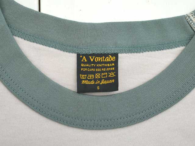 A VONTADE (アボンタージ) 2 Tone Raglan T-Shirts 4/5 Slv. (VTD-0615-CS) ベースボールTシャツ