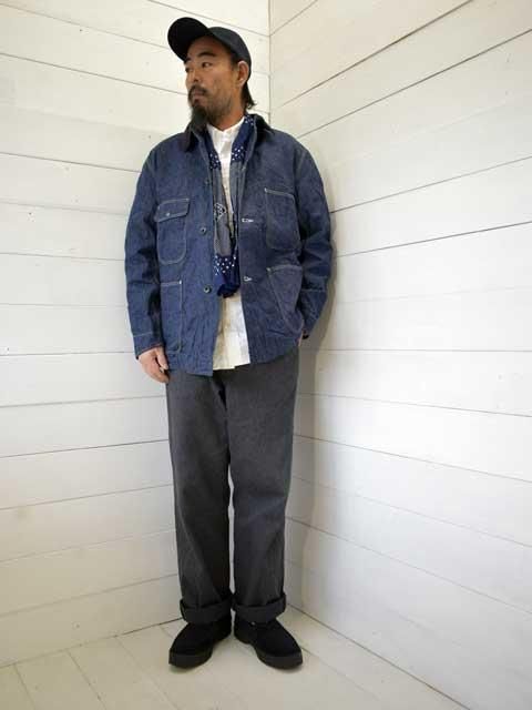 A VONTADE (アボンタージ)<br> Coverall w/Blanket Liner -9.5oz Nepped Denim- (VTD-0562-JK)