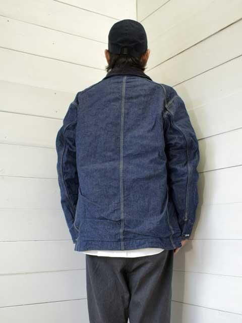 A VONTADE (アボンタージ)<br> Coverall w/Blanket Liner -9.5oz Nepped Denim- (VTD-0562-JK)