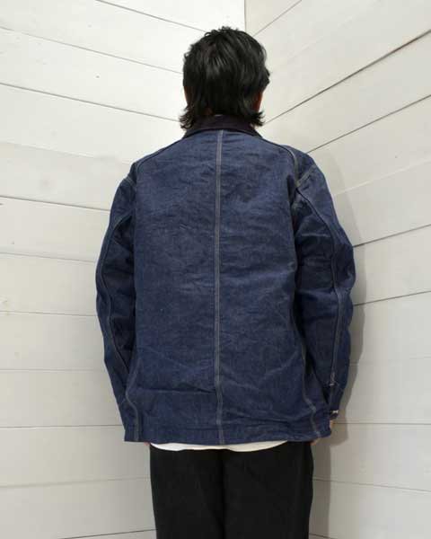 A VONTADE (ܥ󥿡)<br> Coverall w/Blanket Liner -9.5oz Nepped Denim- (VTD-0562-JK)