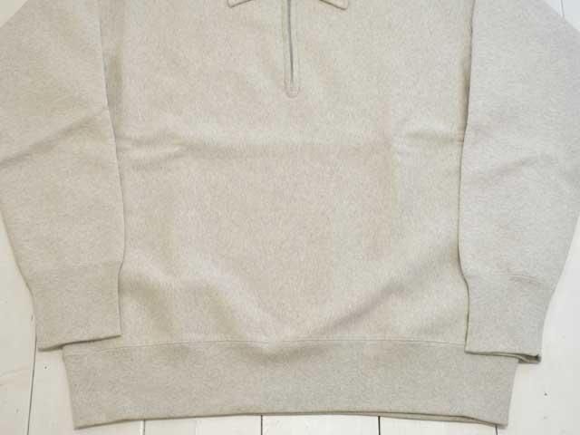 A VONTADE アボンタージ Half Zip Reverse Sweat Shirts VTD