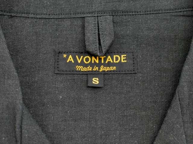A VONTADE (ܥ󥿡) Open Collar Shirts S/S -CHARCOAL- (VTD-0383-SH) ץ󥫥顼
