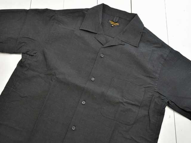 A VONTADE (ܥ󥿡) Open Collar Shirts S/S -CHARCOAL- (VTD-0383-SH) ץ󥫥顼