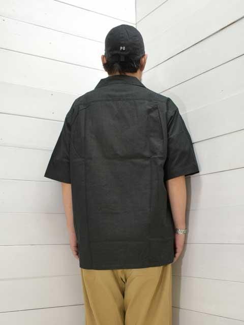A VONTADE (ܥ󥿡) Open Collar Shirts S/S -CHARCOAL- (VTD-0383-SH) ץ󥫥顼