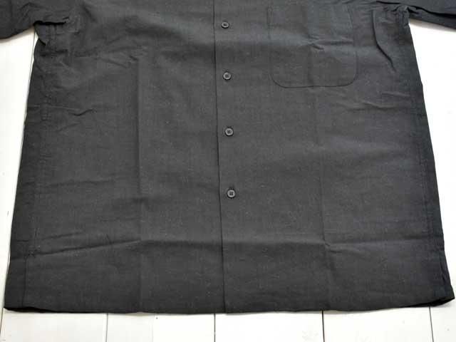 A VONTADE (ܥ󥿡) Open Collar Shirts S/S -CHARCOAL- (VTD-0383-SH) ץ󥫥顼