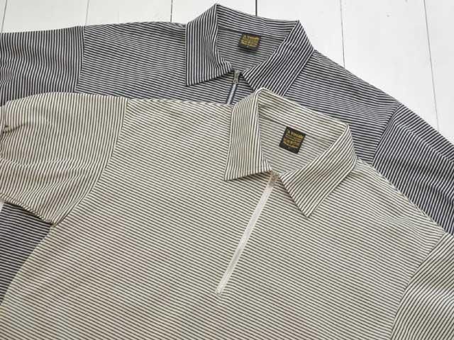 A VONTADE (ܥ󥿡)<br> Compact Border Half Zip Polo SS (VTD-0634-CS)