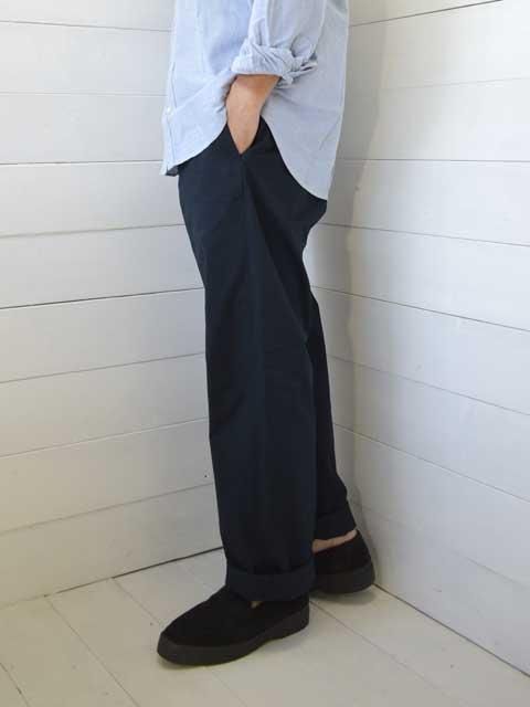 A VONTADE アボンタージ Type 45 Chino Trousers -Wide Fit dk