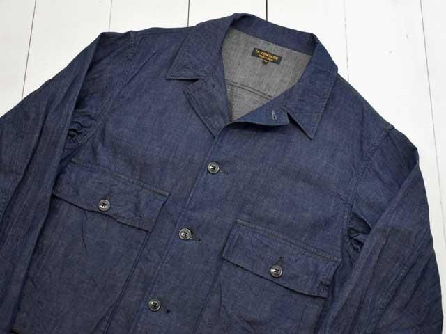A VONTADE (ܥ󥿡)<br> Naval Utility Jacket -8oz Denim Indigo- (VTD-0572-JK-D)