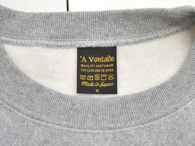 A VONTADE (ܥ󥿡)  Reverse Crew Sweat L/S (VTD-0560-CS) 롼ͥåå