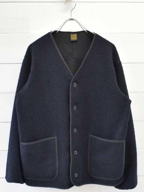 A VONTADE (ܥ󥿡)<br> Wool Pile V-Neck Cardigan (VTD-0639-CS)