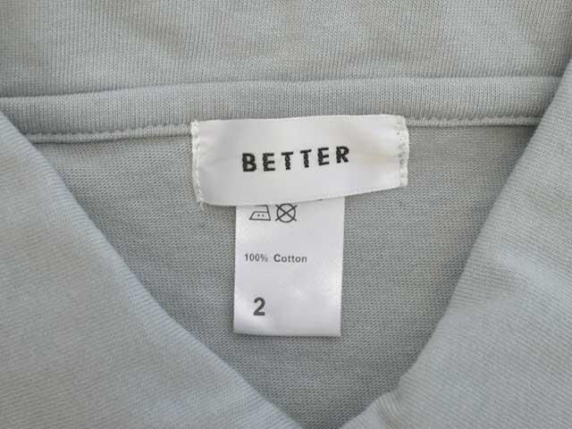 BETTER(٥)<br>DERABE JERSEY RELAX POLO (BTR2518) ݥ