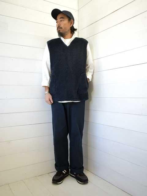 BETTER (ベター) BOA FLEECE PULLOVER VEST (BTR2233)