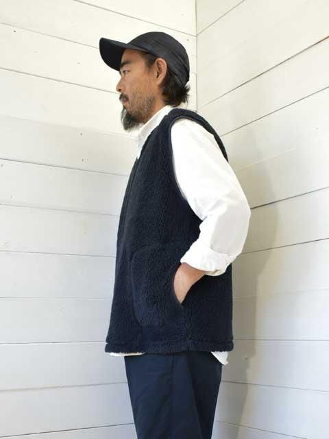 BETTER (٥) BOA FLEECE PULLOVER VEST (BTR2233)