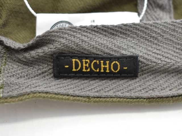 DECHO(ǥ) M-52 FABLIC SAFARI CAP -OLIVE- (8-3AD25)
