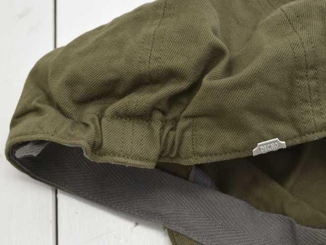 DECHO(ǥ) M-52 FABLIC SAFARI CAP -OLIVE- (8-3AD25)