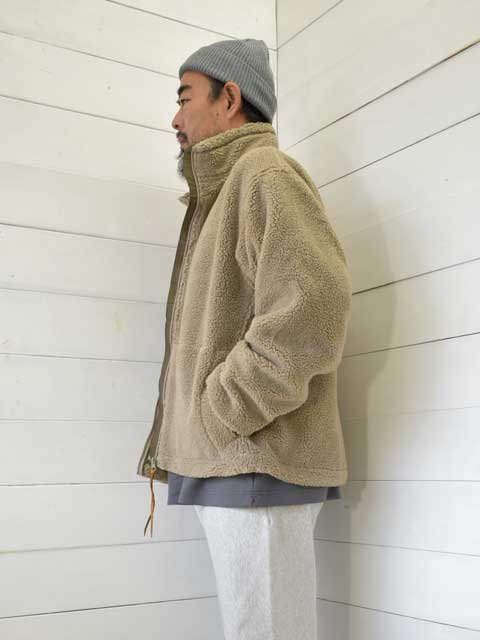 orslow () BOA FLEECE JACKET -GRAIGE- (03-6018-55)