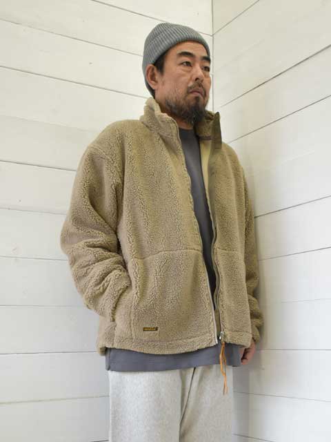 orslow () BOA FLEECE JACKET -GRAIGE- (03-6018-55)