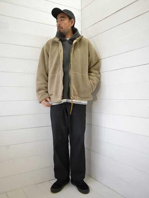 orslow (����������) BOA FLEECE JACKET -GRAIGE- (03-6018-55)