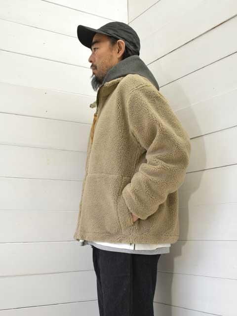 orslow (����������) BOA FLEECE JACKET -GRAIGE- (03-6018-55)