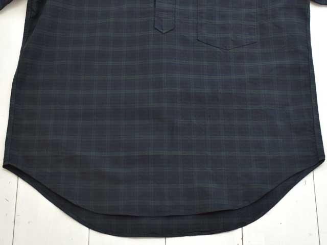 MANUAL ALPHABET (ޥ˥奢륢ե٥å) <br>OX CHECK PULL OVER S/S BD SHT -BLACK WATCH-(MA-S-793)Ⱦµ