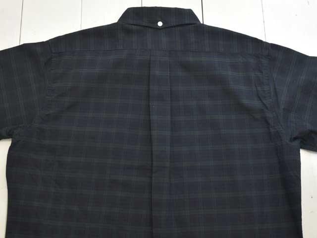MANUAL ALPHABET (ޥ˥奢륢ե٥å) <br>OX CHECK PULL OVER S/S BD SHT -BLACK WATCH-(MA-S-793)Ⱦµ
