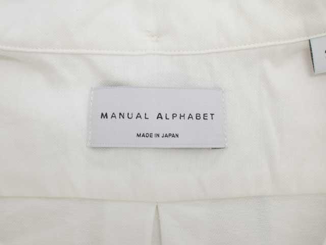 MANUAL ALPHABET (ޥ˥奢륢ե٥å) <br>OXFORD PULL OVER S/S BD SHT (MA-S-792)Ⱦµ