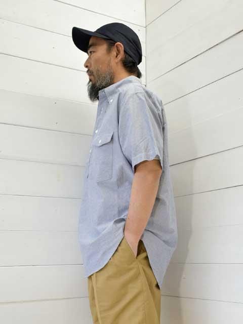 MANUAL ALPHABET (ޥ˥奢륢ե٥å) <br>OXFORD PULL OVER S/S BD SHT (MA-S-792)Ⱦµ