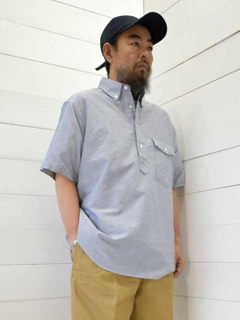 MANUAL ALPHABET (ޥ˥奢륢ե٥å) <br>OXFORD PULL OVER S/S BD SHT (MA-S-792)Ⱦµ