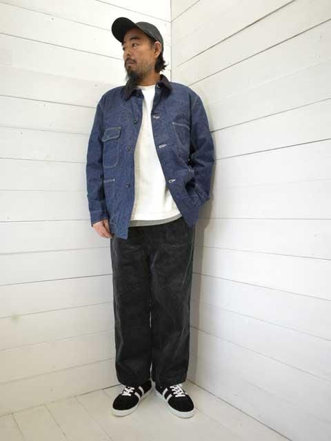 MANUAL ALPHABET(ޥ˥奢륢ե٥å)<br>10W CORDUROY EASY PANTS (MA-P-305)