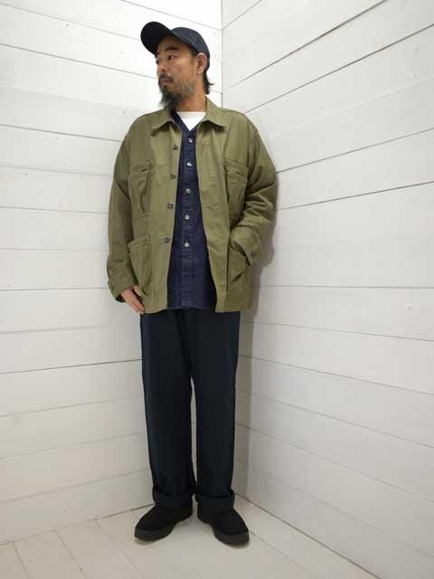 SASSAFRAS(ササフラス) OVERGROWN FATIGUE JACKET -COTTON RIPSTOP- SF