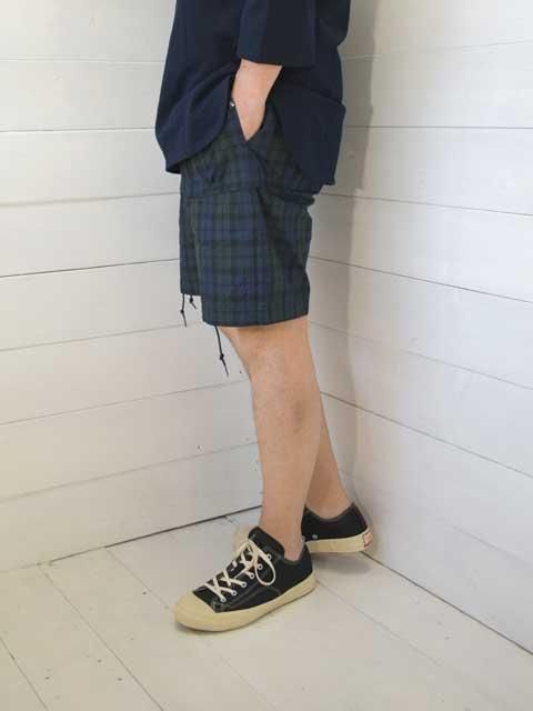 SASSAFRAS(ササフラス)OVERGROWN HIKER PANTS 1/2 -C/N BLACK