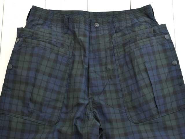 SASSAFRAS(ササフラス)OVERGROWN HIKER PANTS 1/2 -C/N BLACK