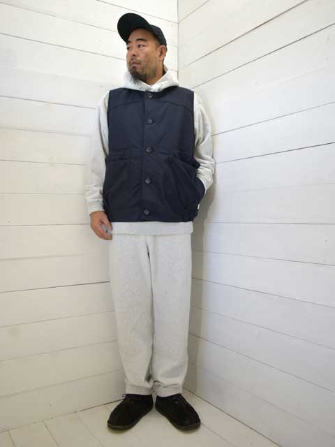 SASSAFRAS(ササフラス) OVERGROWN HIKER VEST -60/40 NAVY- (SF-232048