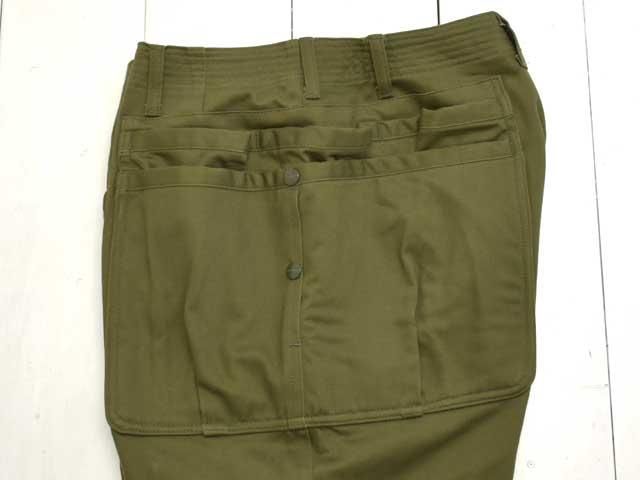 SASSAFRAS(ササフラス)OVERGROWN HIKER PANTS -WORK SATIN OLIVE