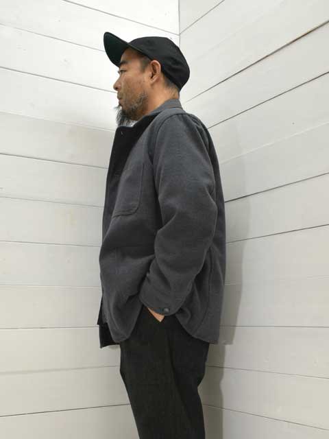 SASSAFRAS(ササフラス) SPRAYER JACKET -POLYESTER MELTON CHARCOAL- SF-232047 -  ジャケット | MARBLE 通販 【正規取扱店】