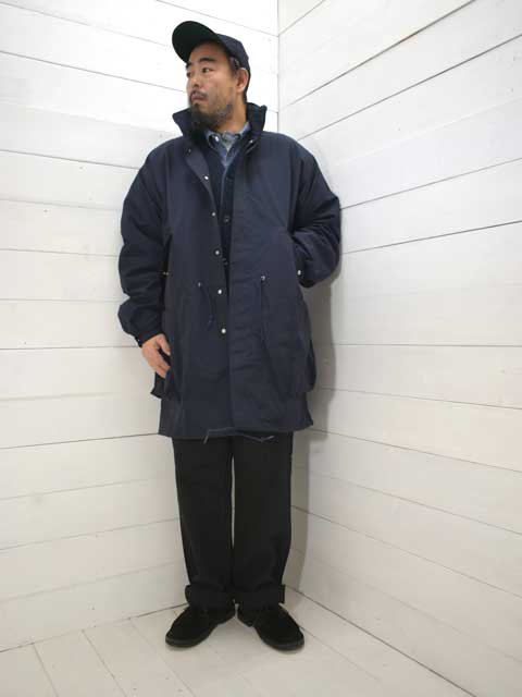 SASSAFRAS DIGS CREW COAT -60/40 NAVY- SF-232024 - アウター | MARBLE 通販 【正規取扱店】